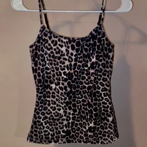 Leopard print cami